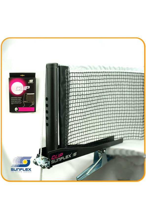 Sunflex 20245 - Clip Masa Tenisi Ağ Demir Seti - Resim 3