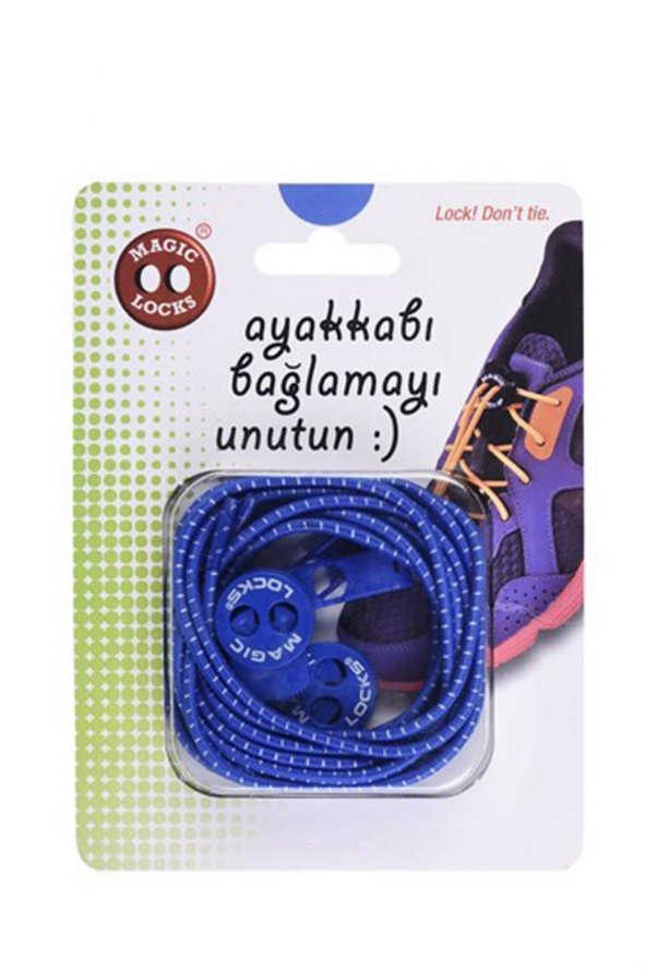 Magic Locks 09A1 - Mavi Akıllı Bağcık ürün görseli 1