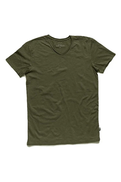 Bad Bear 18.01.07.012 - V-Neck Basic Erkek Tişört - Resim 4