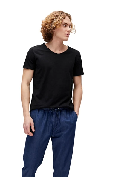 Bad Bear 18.01.07.012 - V-Neck Basic Erkek Tişört - Resim 5