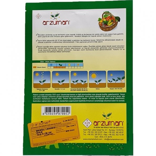 Arzuman Enginar Tohumu 20li - Resim 2