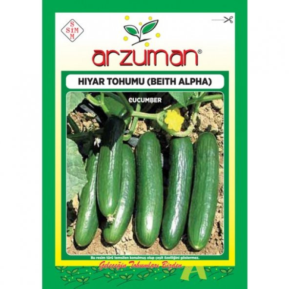 Arzuman Salatalık Hıyar Tohum Beith Alpha 10 gr ürün görseli 1