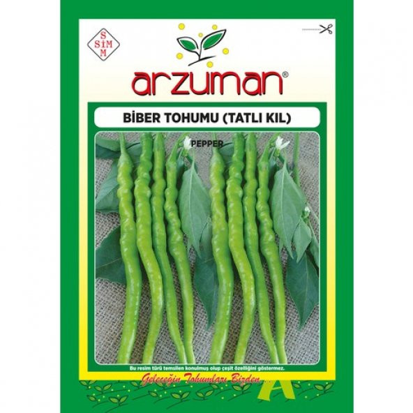 Arzuman Tatlı Kıl Biber Tohumu 10 Gram ürün görseli 1