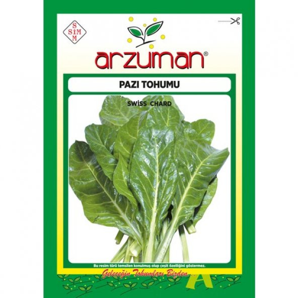 Arzuman Geniş Yaprak Pazı Tohumu 10 Gram ürün görseli 1