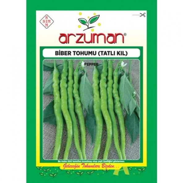 Arzuman Tatlı Sivri Kıl Biber Tohum ürün görseli 1