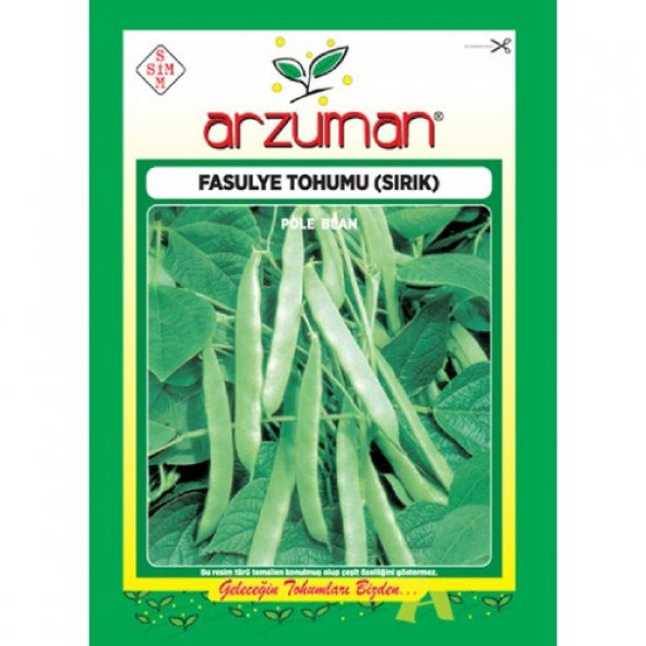 Arzuman Fasulye Tohumu(Sırık) ürün görseli 1