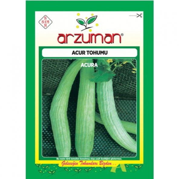 Arzuman Sebze Acur Tohum 10 gr ürün görseli 1