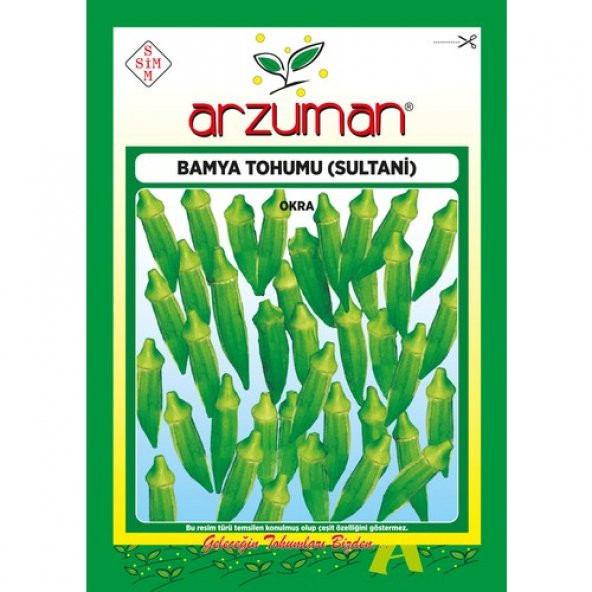 Arzuman Sultani Bamya Tohumu 25 Gram ürün görseli 1
