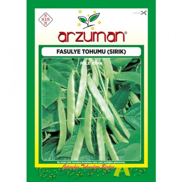 Arzuman Sırık Fasülye Tohumu 50 Gram ürün görseli 1