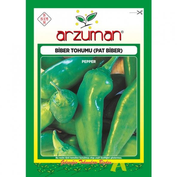 Arzuman Pat Koyu Yeşil Biber Tohumu 10 Gram ürün görseli 1