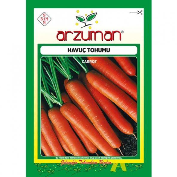 Arzuman Nantes Havuç Tohumu 10 Gram ürün görseli 1