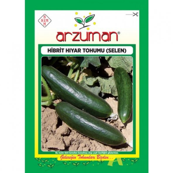 Arzuman Salatalık Selen Hibrit Hıyar Tohum F1 - 10 gr ürün görseli 1