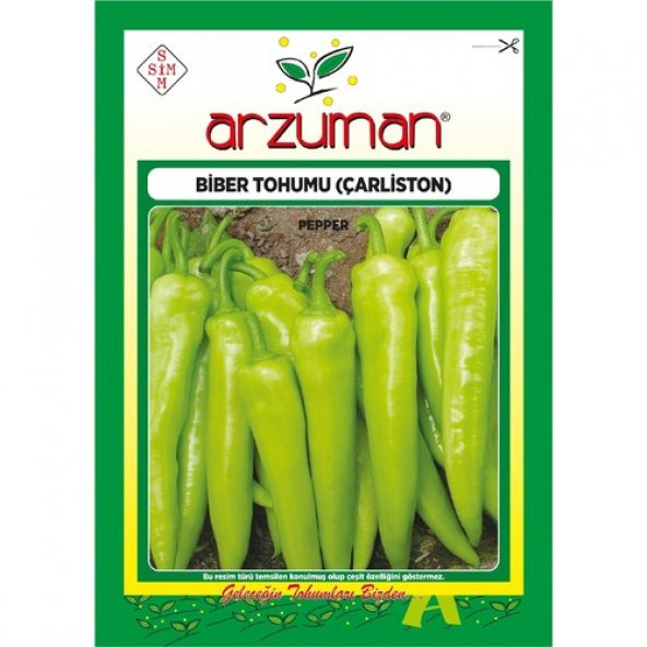 Arzuman Çarliston Biber Tohumu 10 Gram ürün görseli 1