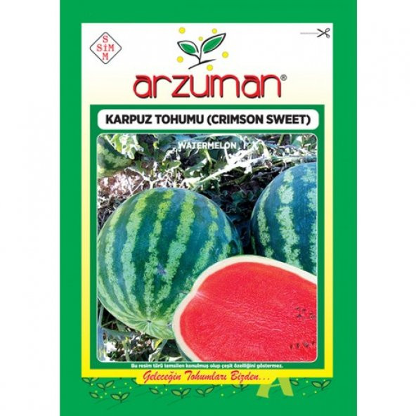 Arzuman Crimson Sweet Karpuz Tohumu 10 G ürün görseli 1