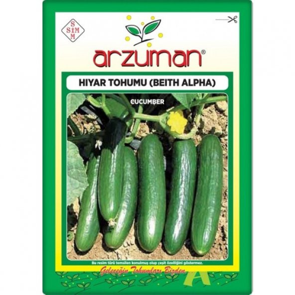 Arzuman Salatalık Tohumu 10 Gr Beith Alpha Tipi Oturak ürün görseli 1