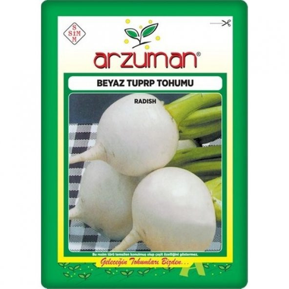 Arzuman Beyaz Turp Tohumu (25 Gr) ürün görseli 1
