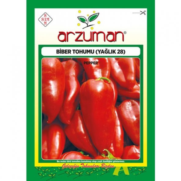 Arzuman Yağlık Kapya Biber Tohumu 10 Gram ürün görseli 1