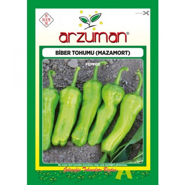 Arzuman Mazamort Üçburun Biber Tohumu 10 Gram ürün görseli 1