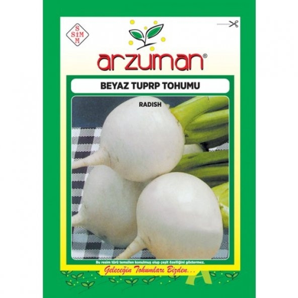 Arzuman Beyaz Turp Tohumu 25 g ürün görseli 1