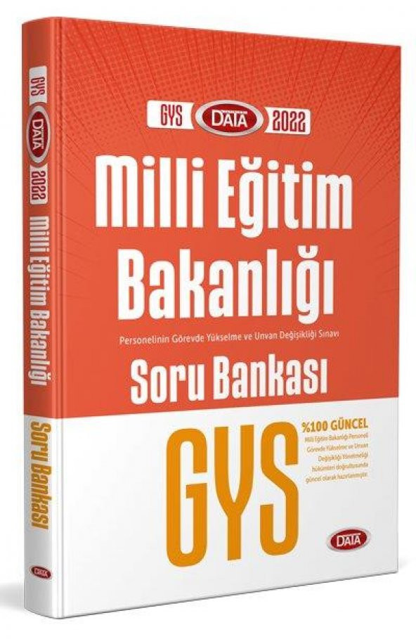 Milli Eğitim Bakanlığı GYS Soru Bankası Data Yayınları ürün görseli 1