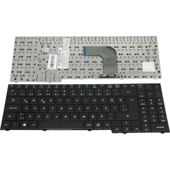 Casper MB50, MB51, MB55 Notebook Klavye (Siyah TR) NBKL004 ürün görseli 1