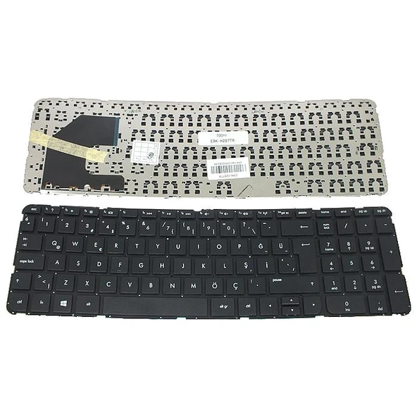 Hp Pavilion 15-b000 Sleekbook Notebook Klavyesi, Laptop Tuş Takımı (Siyah TR) / KL0088 ürün görseli 1