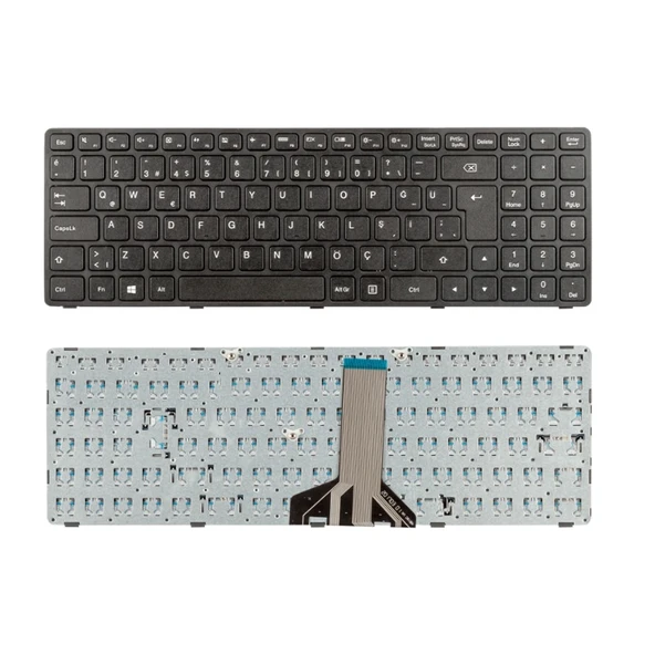 Lenovo 80S2000QGE, 80S20029TX Notebook Klavyesi Siyah TR ürün görseli 1