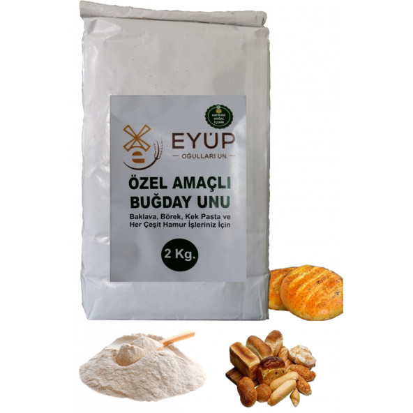 Eyüp Oğulları Un - 2 Kg Buğday Unu ürün görseli 1