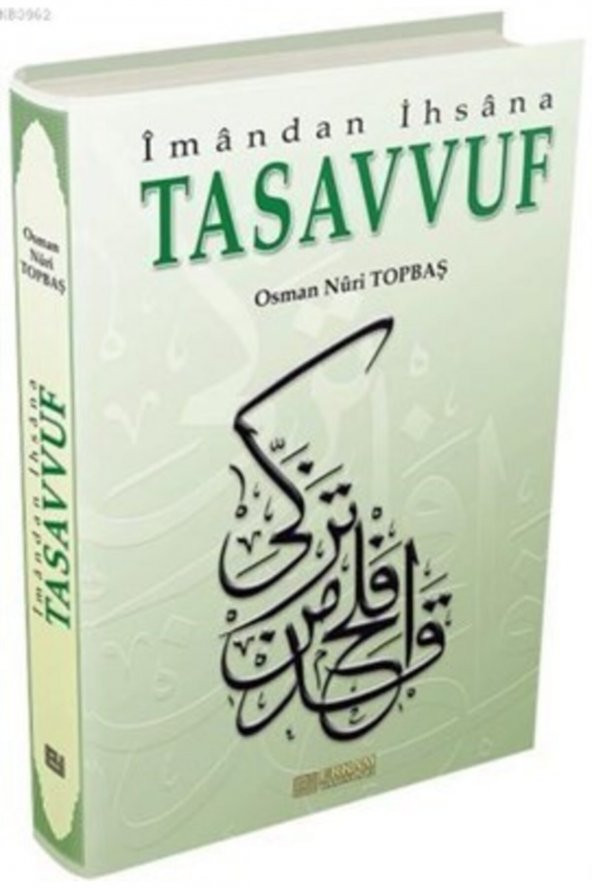 Tasavvuf Imandan Ihsana ürün görseli 1