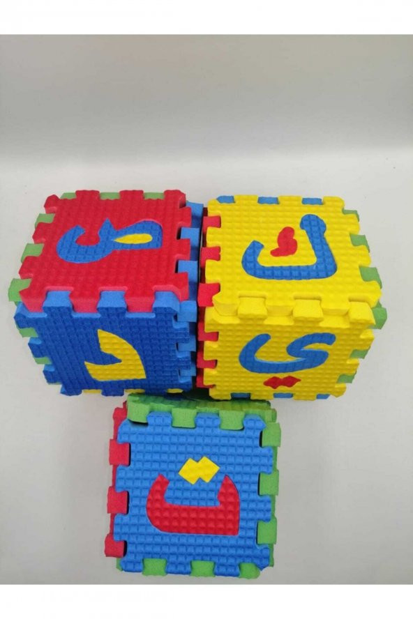 Arapça Harfler Elvan Eva Puzzle - Resim 3