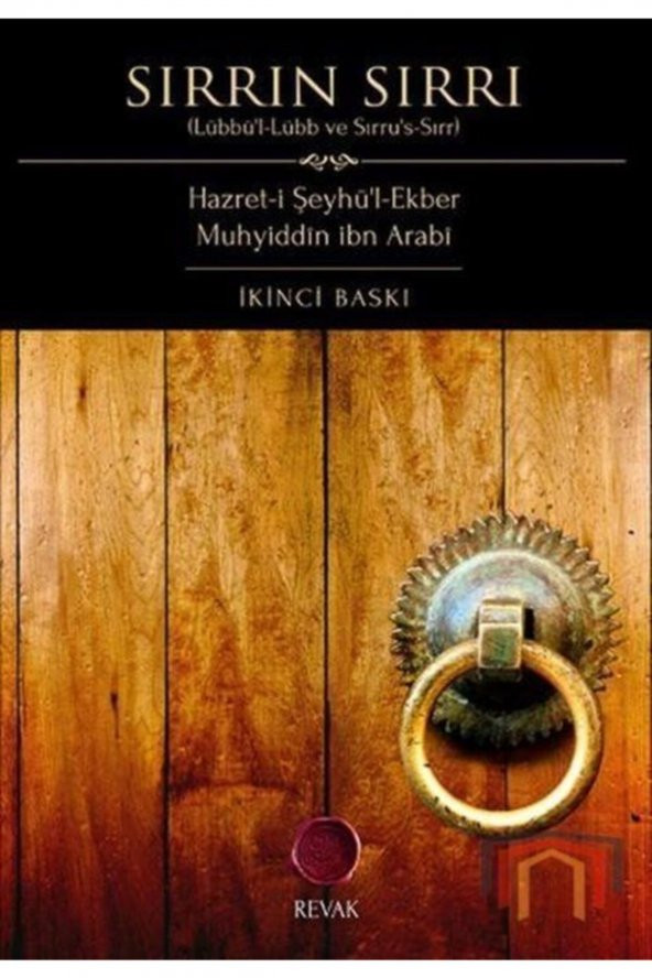 Sırrın Sırrı - Muhyiddin İbn Arabi 9786056332968 ürün görseli 1