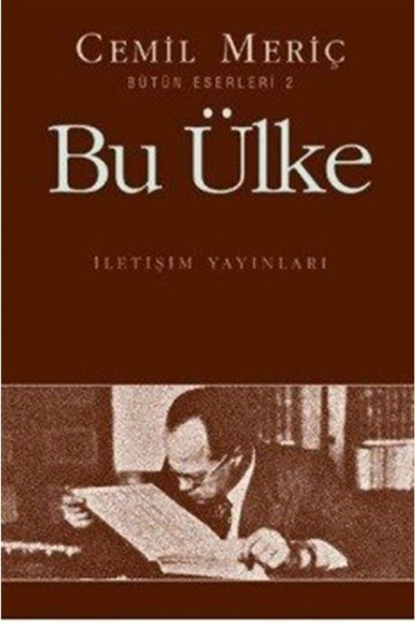 Bu Ülke - Cemil Meriç - Iletişim Yayıncılık ürün görseli 1