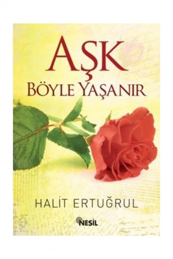 Aşk Böyle Yaşanır - Halit Ertuğrul 9799758499808 ürün görseli 1