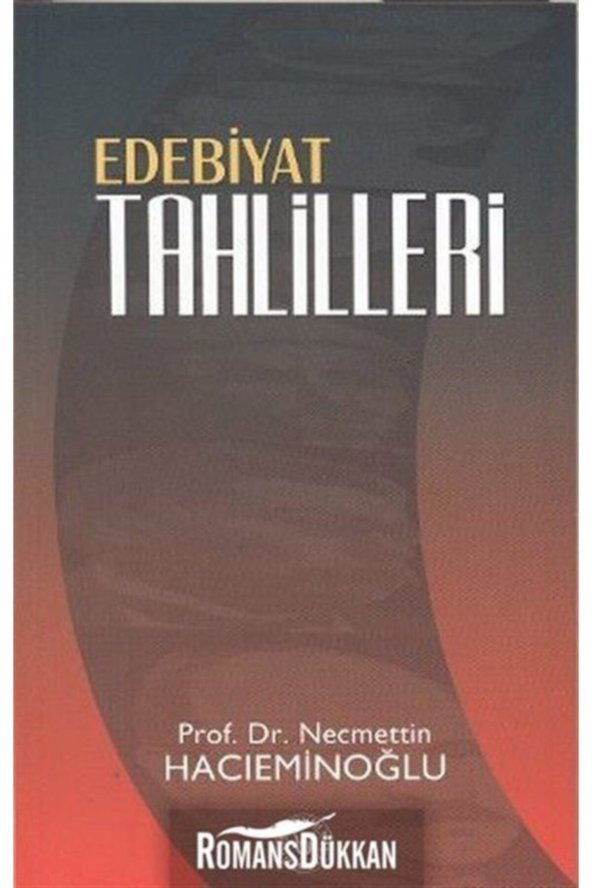Edebiyat Tahlilleri ürün görseli 1