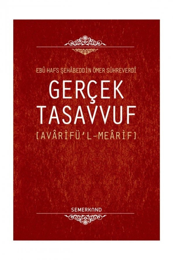 Gerçek Tasavvuf Avarifül Mearif ürün görseli 1