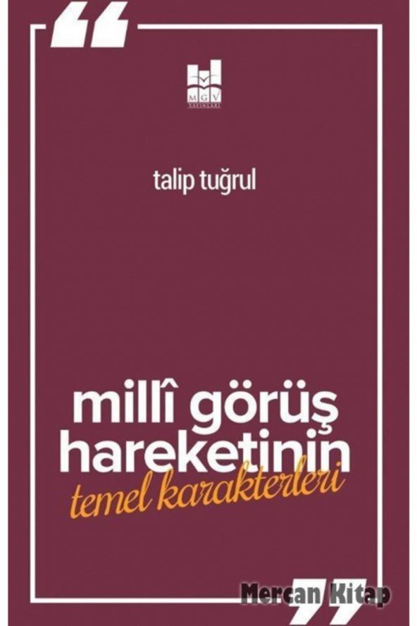 Milli Görüş Hareketinin Temel Karakterleri ürün görseli 1