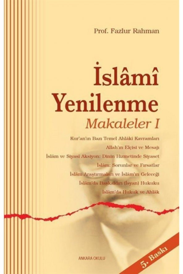 Islami Yenilenme: Makaleler 1 ürün görseli 1