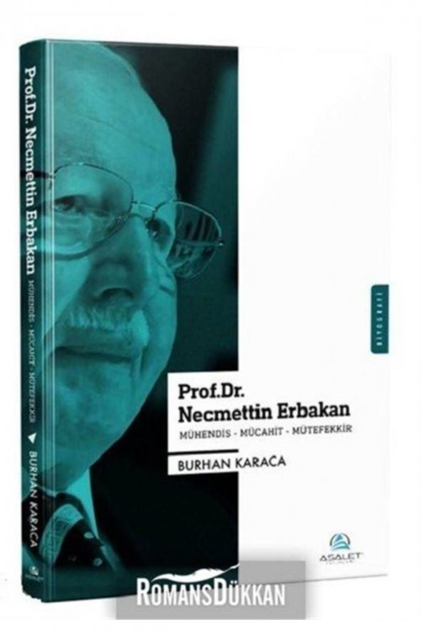 Prof.Dr. Necmettin Erbakan Mühendis Mücahit Mütefekkir Burhan Karacan ürün görseli 1