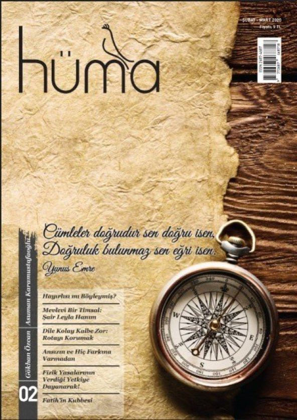 Hüma Dergisi Sayı 2 Şubat-Mart ürün görseli 1