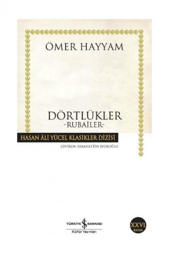 Dörtlükler - Hasan Ali Yücel Klasikleri ürün görseli 1