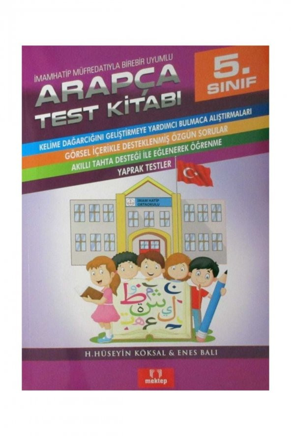 5. Sınıf Arapça Test Kitabı ürün görseli 1