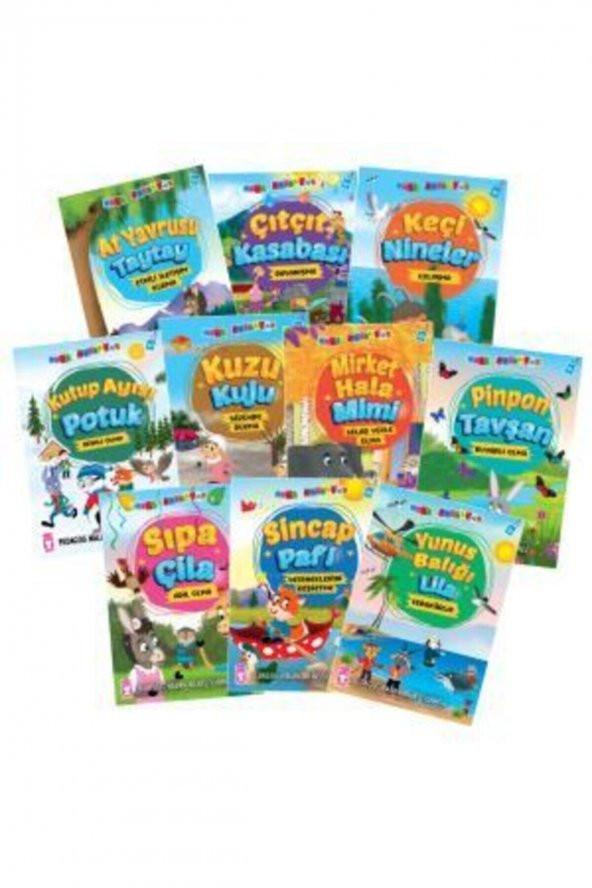 Mini Masallar 5 Set - (10 Kitap) ürün görseli 1