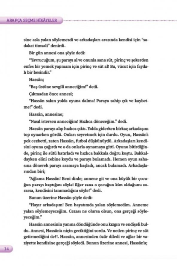 Türkçe Çevirileriyle Arapça Seçme Hikayeler 3. Kitap - Resim 3