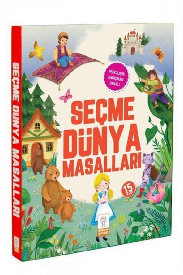 Seçme Dünya Masalları Resimli (15 Kitap Set) (5, 6, 7 Yaş Ve Üstü) & Okuma Dizisi ürün görseli 1