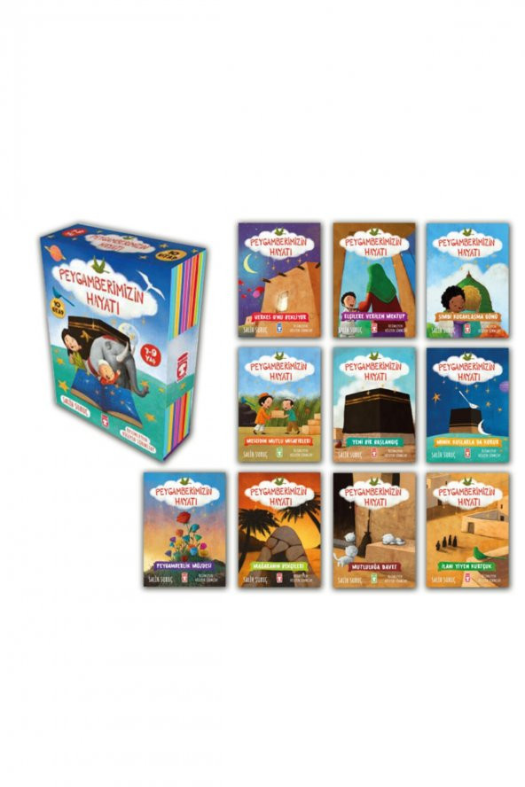Peygamberimizin Hayatı Set 10 Kitap Salih Suruç ürün görseli 1