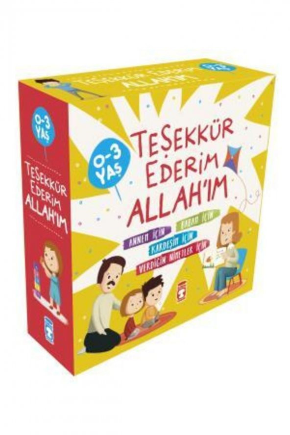 Teşekkür Ederim Allahım Set (4 Kitap) ürün görseli 1