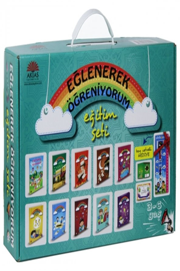 Eğlenerek Öğreniyorum Ana Sınıfı Eğitim Seti (3-6 Yaş) ürün görseli 1