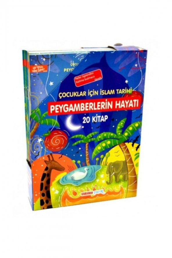 Çocuklar İçin İslam Tarihi / Peygamberlerin Hayatı (Çevirmeli 20 Kitap-Kutulu) ürün görseli 1