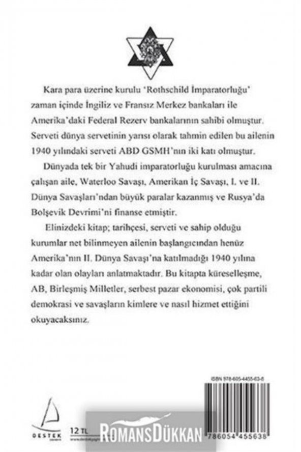Rothschild Para Imparatorluğu & Derin Yahudi Devleti ürün görseli 1