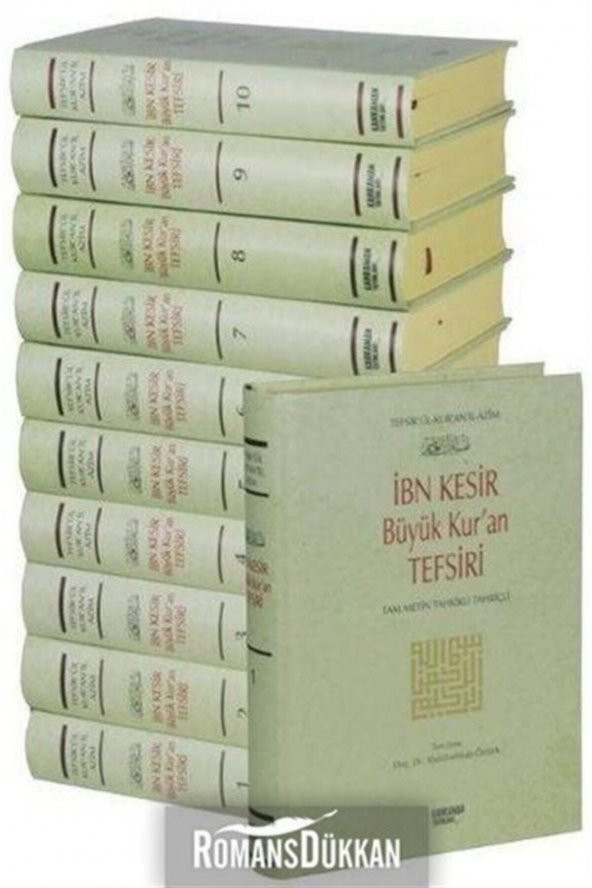 İbn Kesir Büyük Kuran Tefsiri Seti 10 Kitap Takım ürün görseli 1